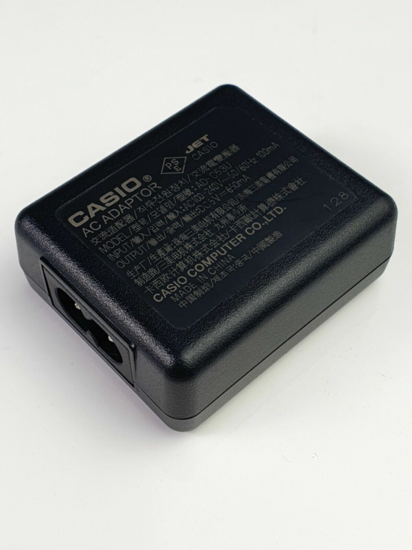 Genuine OEM CASIO AD-C53U AC Adaptor/Battery Charger for EX-ZS5, EX-ZS10