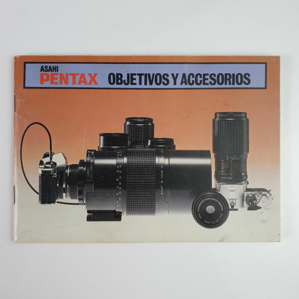 Original Asahi Pentax Manual: Objetivos y Accesorios  - Spanish Language - Japan