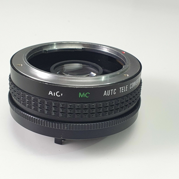 Vintage AICO MC Auto Tele Converter 2x Lens for Konica TC Camera - Made in Japan