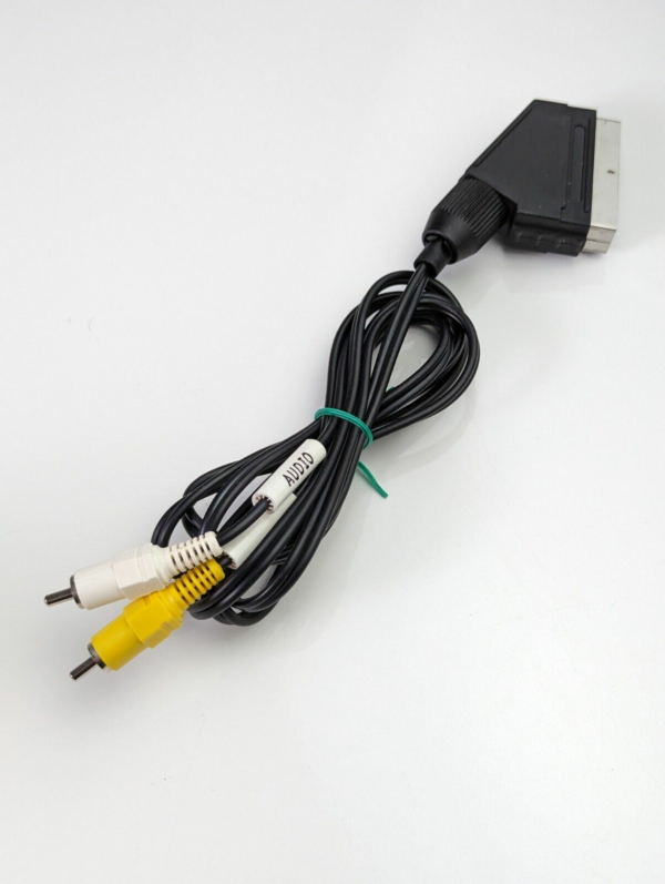 Vintage Genuine AV to SCART Cable Camcorder Cable to Connect to an Old TV