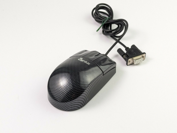 Vintage Genius MyMouse 2000 SERIAL port compatible 3-button Ball mouse - Taiwan