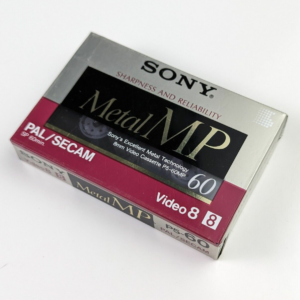 Sealed! Sony P5-6MP PAL/SECAM Video 8 Blank Tape SP60min LP90min - Japan