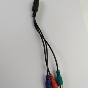 Vintage Adapter S-Video Male to Component RCA Female for Old Video Out Conection