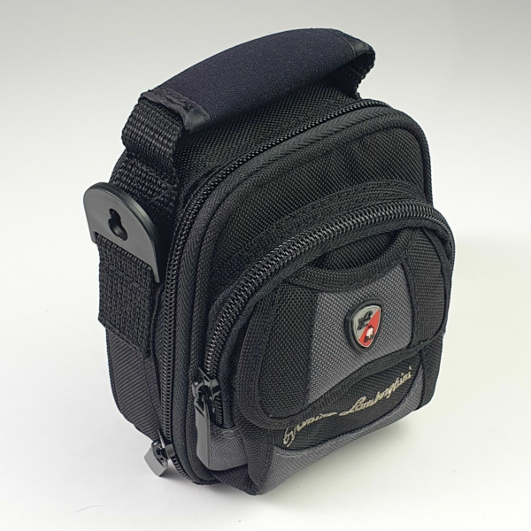 Lamborghini 2503 Soft Pouch Camera Case Travel Bag for Digital Cameras - Grey