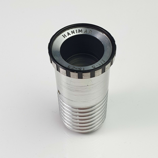 Vintage Hanimar 15-25 mm f1.5 Lens Super 8 Projector Lens - Made in Japan