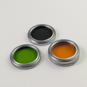 Vintage Set of 4 Color Lens Filters 40mm - 2 Are Stuck Together