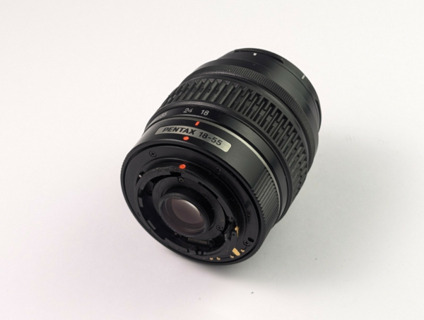 SMC PENTAX-DAL 18-55mm f/3.5-5.6 18-55mm AL Zoom Lens Damaged For Parts