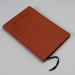 Vintage Book 1937 Helps to Worship - Manual for Holy Communion & Daily Prayer