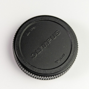 Genuine Olympus LR-1 Plastic Twist-On Rear Lens Cap E-System Zuiko D-SLR lenses
