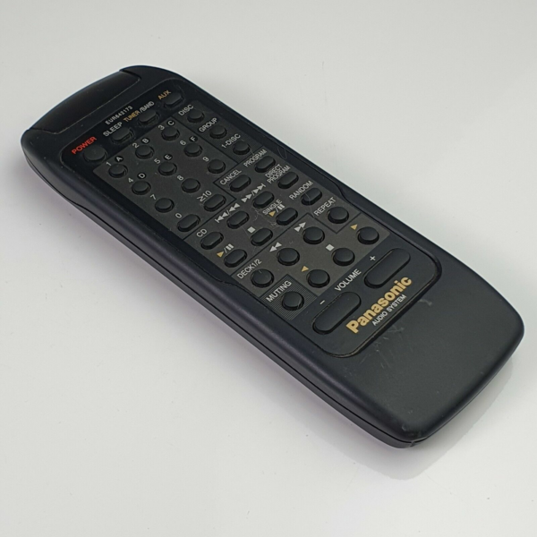 Genuine PANASONIC EUR642173 IR Remote Control for Panasonic Audio Systems