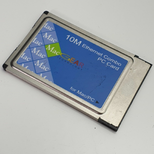 Vintage MACGEAR 10M Ethernet Combo PC Card PCMCIA for PC/MAC - No Cable TAIWAN!