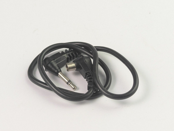 Vintage Generic Straight Sync Cable PC to 2.5mm Mono Jack 30cm