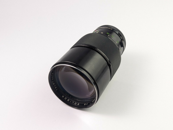 RARE Soligor Tele-Auto Lens f:2.8 f=200mm Canon FD Mount Defective - Japan