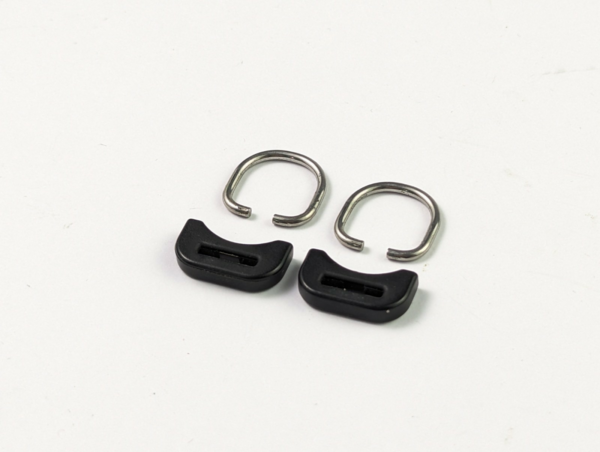Vintage Camera Strap Lugs w/Metallic Strap Connection Rings For Olympus SP serie