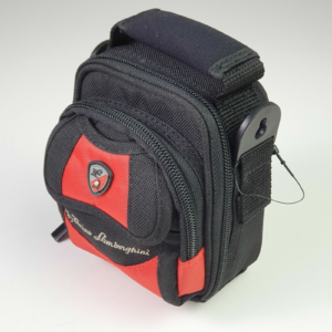 Lamborghini Soft Case Pouch Travel Bag Belt Mountable for Cameras 2503-Red