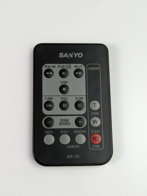 Sanyo SCR-220 Remote IR for Sanyo VM-EX220P/VM-EX280P Video 8 Camcorder - Japan