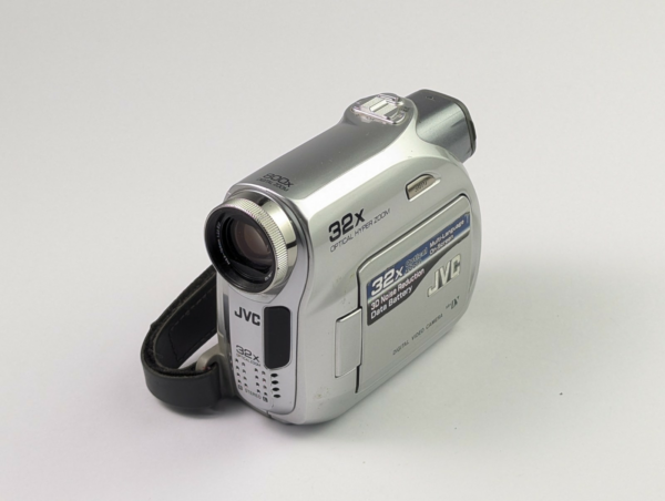 Vintage JVC GR-D340E miniDV Handycam Camcorder - For Parts - Made In Japan