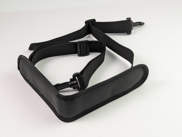 Nice Vintage Neck Strap For Camera Bags Nicely Padded Wide Strap - Black