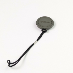 Original Canon miniDV 27mm Lens Cap And Strap For Canon DM Series - Japan!
