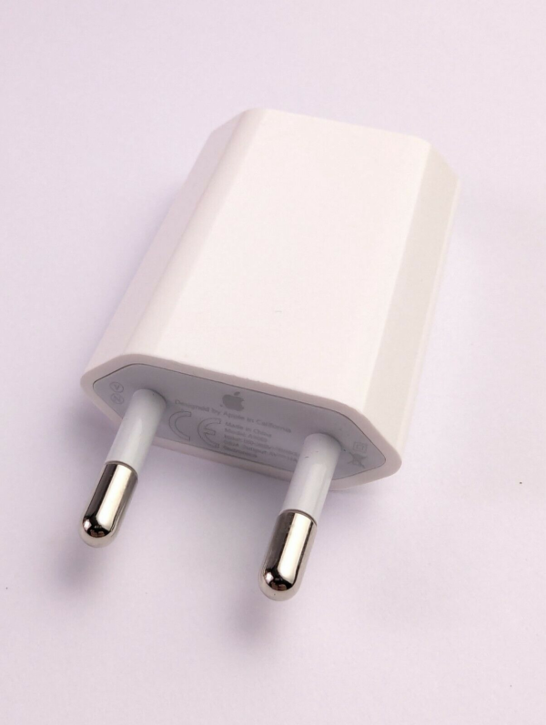 Genuine OEM Apple A1400 USB Charger 5V 1A EU Plug 2PIN for iPhone iPod iWatch