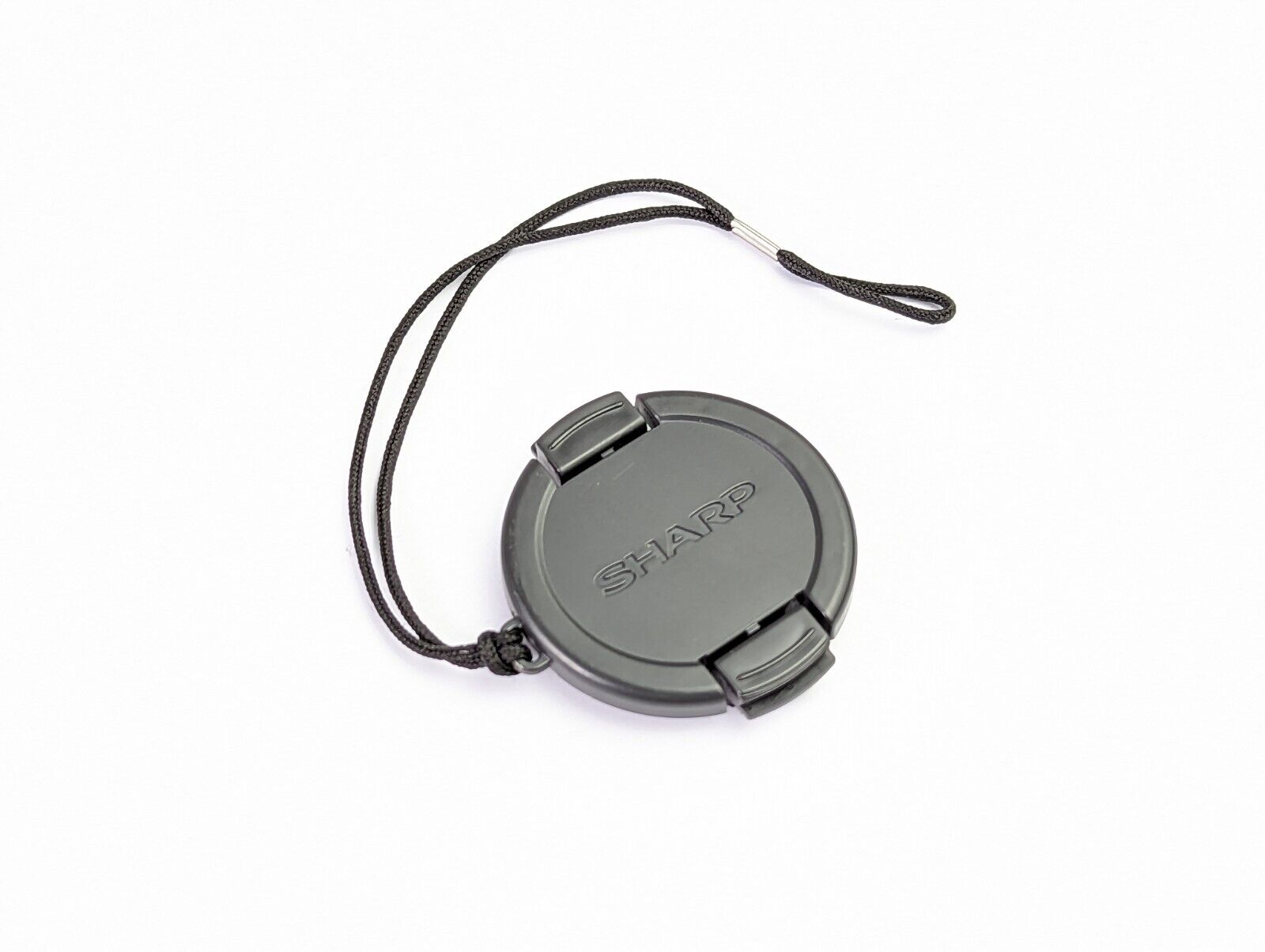 Vintage Lens Cap + Strap from Sharp VL-AH50 Hi8 Camcorder 1:1.4 1:4.0-64mm ⌀46
