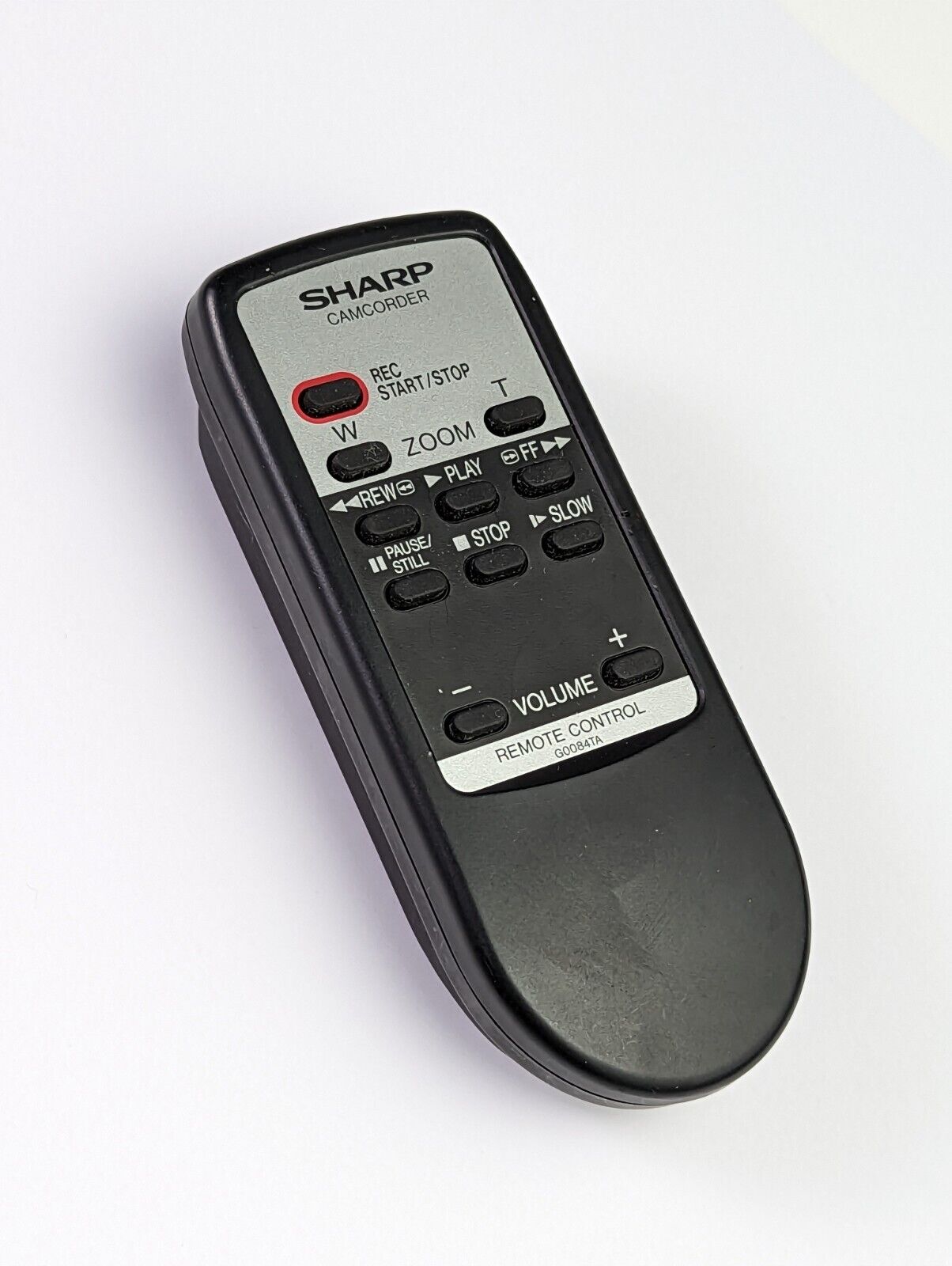 Vintage Sharp G0084TA IR Remote Control for Sharp VL Hi8 Series Camcorders