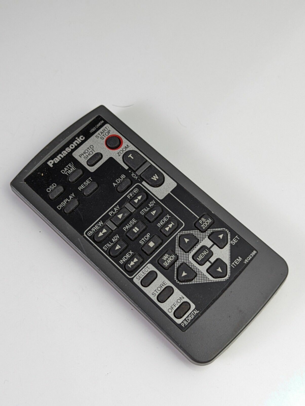 Genuine Original Panasonic VEQ2398 CAMCORDER Remote Control Video Camera RX5