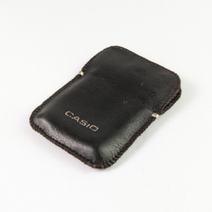 Original Vintage Leatherette Pouch For Casio Micro-Mini Electronic Calculator