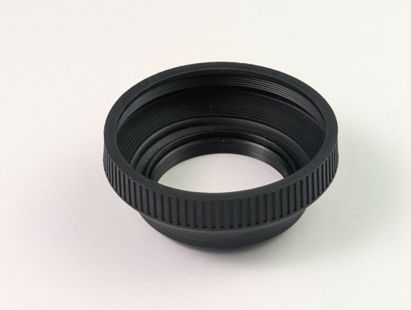 Rubber Lens Hood 49mm 1-stage Collapsible Lens Hood