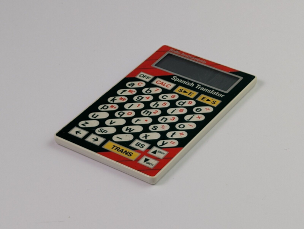 RARE Vintage Seiko Instruments Card Sized Spanish Translator DF-370 - Japan