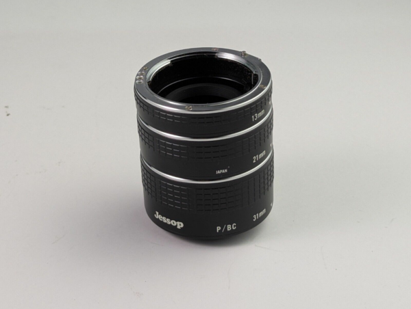 Rare! Jessop 3-Set Extension Tubes Praktica P/BC Mount in Orig. Box JAPAN!