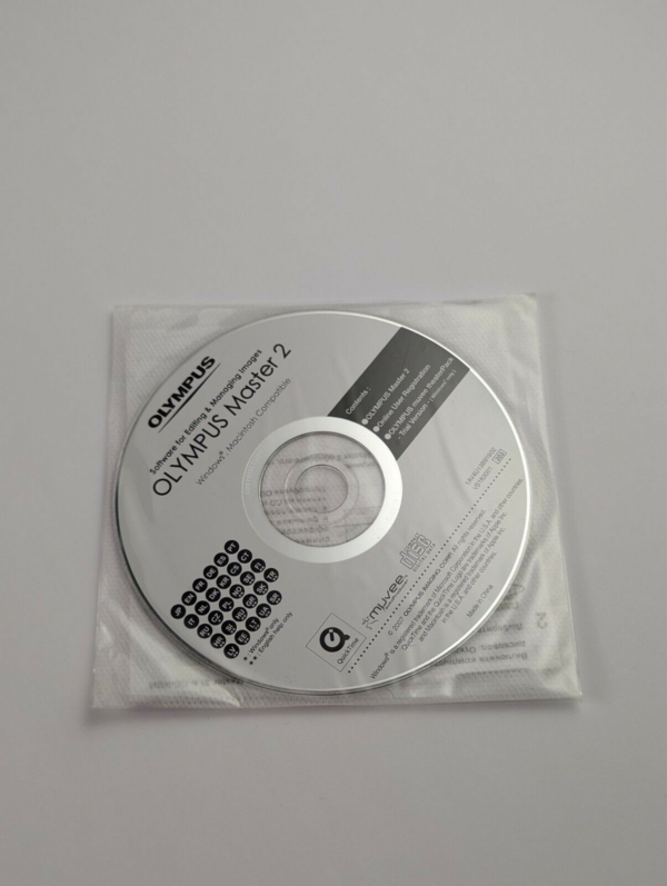 Vintage Software CD Olympus Master 2 for Olympus Digital Cameras -  Win & Mac