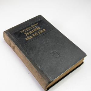 Vintage Religious Book 1919 Jesucristo Vida del Alma -  Dom Columba Marmion