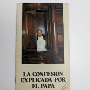 Vintage Religious Booklet La Confesion Explicada por el Papa