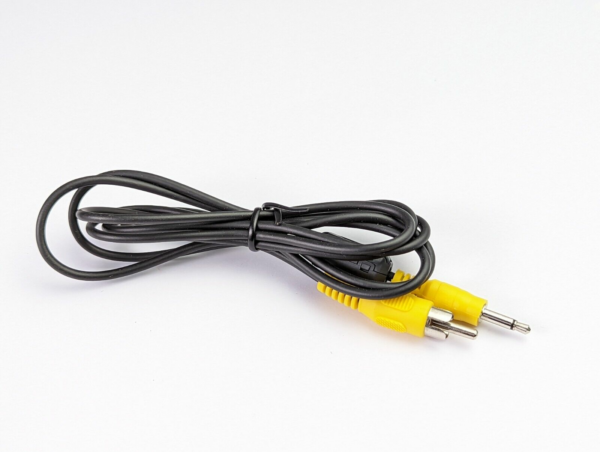 Vintage Video Out Cable Minijack (mono) to RCA for Digital Cameras - Japan