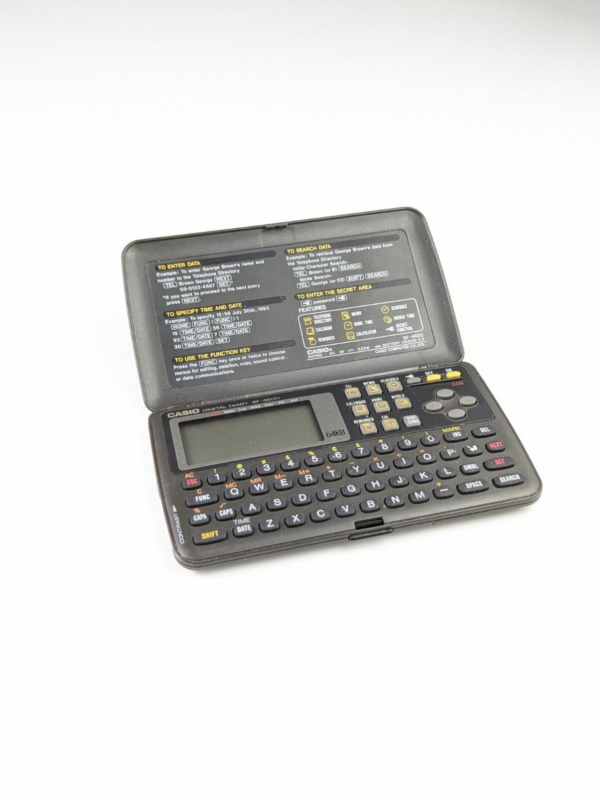 Vintage CASIO SF-4600 Digital Diary 64KB - for Parts