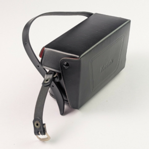 Vintage Unused Kodak Instamatic 25 Film Camera Leather Case - Black