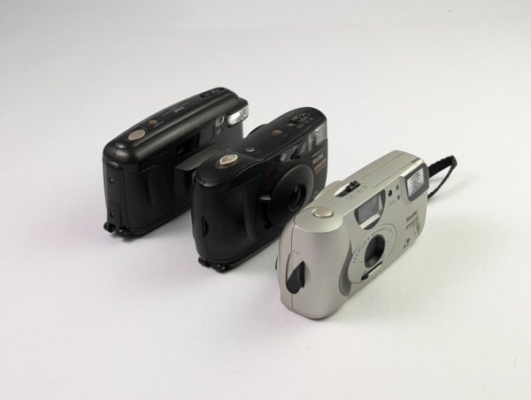 Vintage Kodak APS Film Cameras 3 Pcs - Not Tested - For Parts