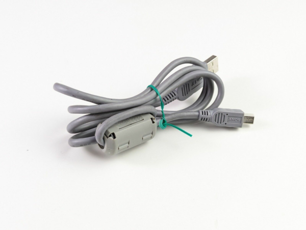 Vintage Sony Mini USB Cable 90cm Genuine Sony Data Cable for All Mini USB Device