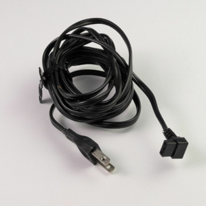 Rare Vintage Flash AC Mains Cable Power Cable For Solid State Flash 3m Long US