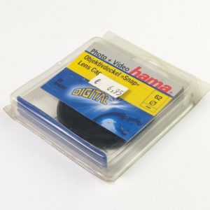 New Old Stock Hama 62mm Snap-On Lens Cap 094262 - Made In Germany