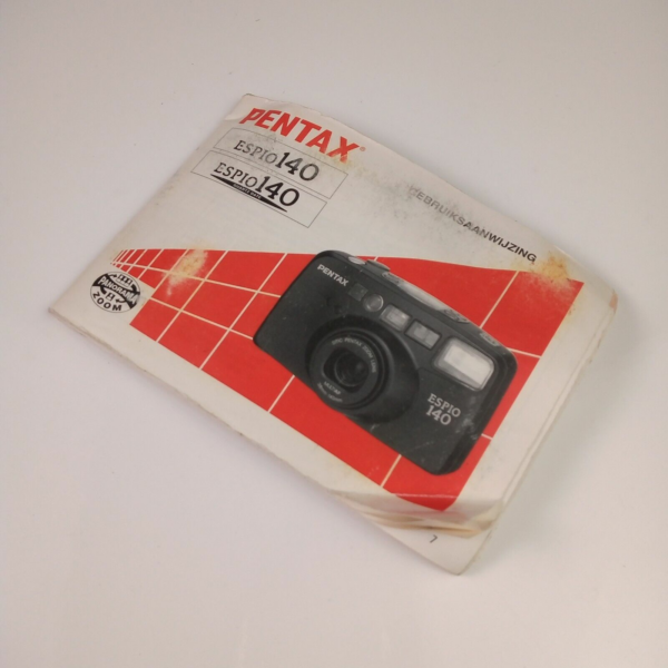 Vintage PENTAX ESPIO 140 Operating Instructions Manual - German Language