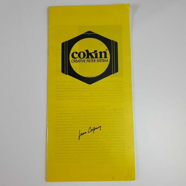 Cokin Creative Filter System Manual - Jean Cokin - English Language - France