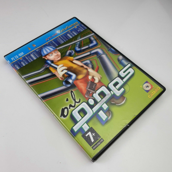 Vintage Original Collectible PC CD-ROM Arcade Oil Pipes Game