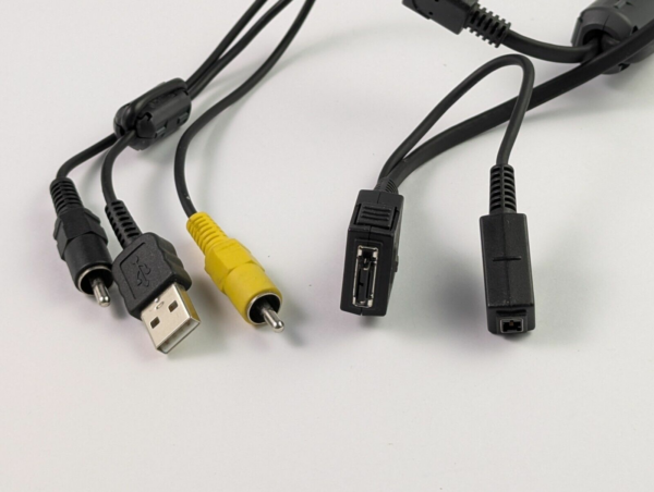 Sony VMC-MD1 Multi-use Adapter Cable USB AV DC-in For Sony DSC-W Series