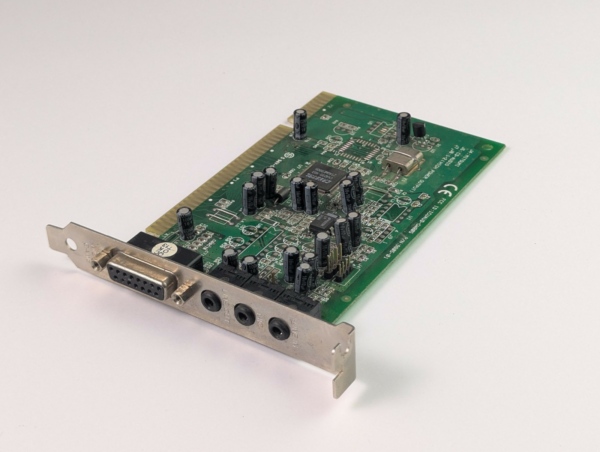 Vintage AT-bus Sound Card P/N:9805-01 ISA Slot - Not Tested