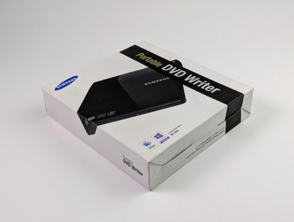 Slim External Samsung SE-208 Portable DVD Writer Mint! Original Box Cable CD