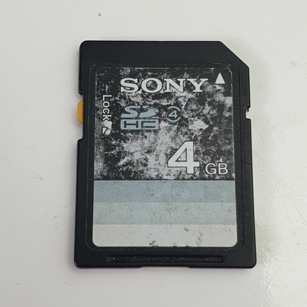 Genuine Original Sony SD Card 4GB Class 4 30MB/s SDHC I SF-4C4 Made in Taiwan