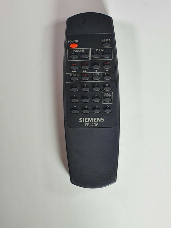 RARE! Genuine SIEMENS FB 406 Remote Control for Siemens Industrial Equipment