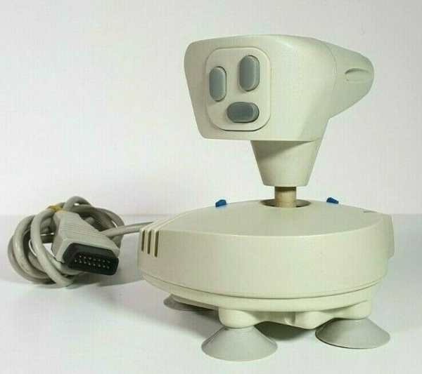 Nice Vintage Joystick Serial Joystick com port for old PC flight simulators